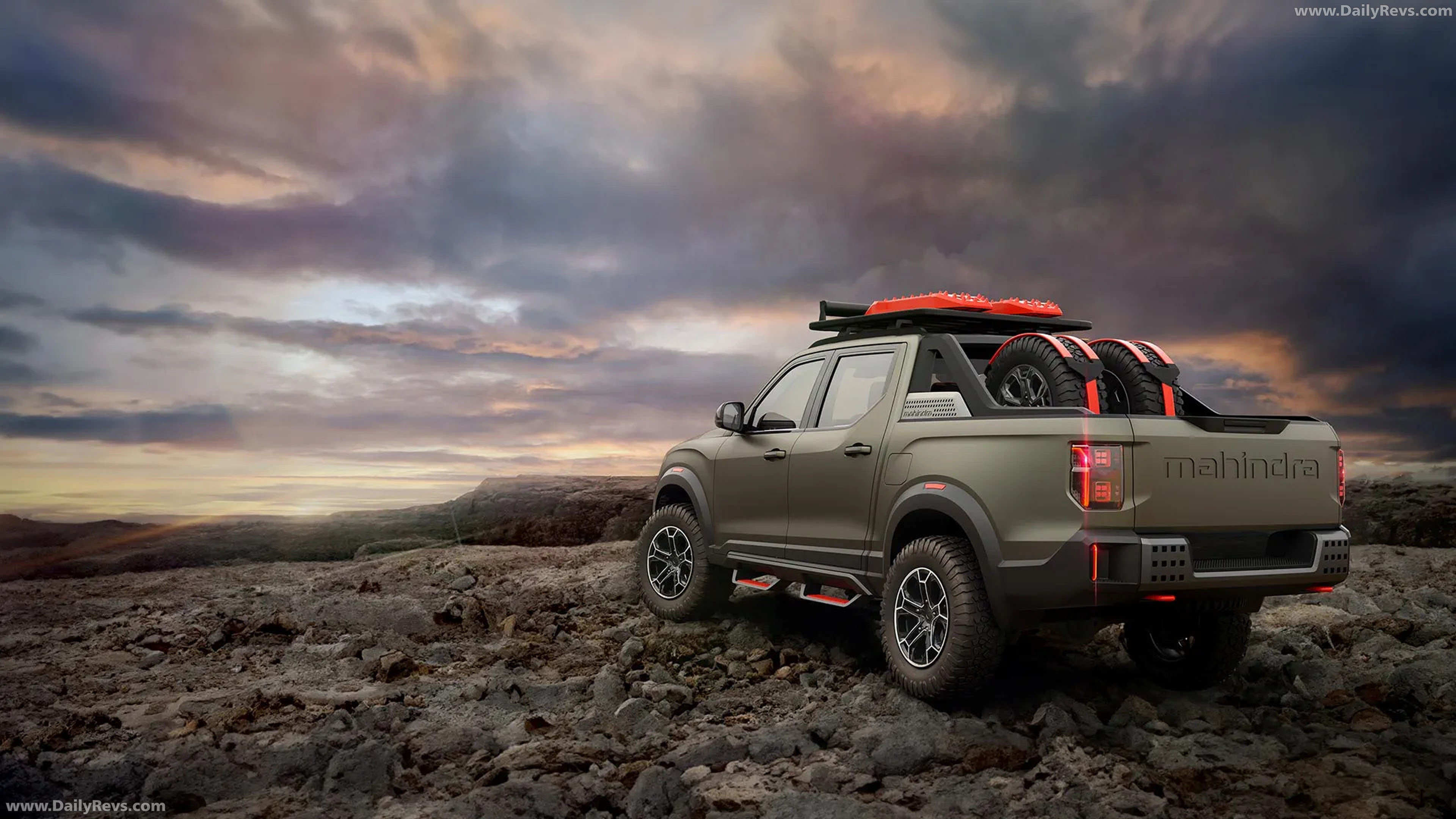 2027 Mahindra Motors Scorpio Lifestyler Rear View